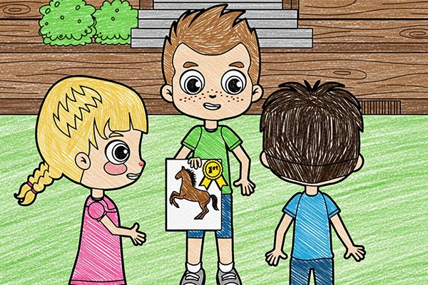 Brandon is the Best Digital Coloring Pages cover