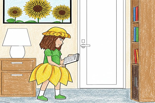 Samantha Is A Shining Star Digital Coloring Pages cover